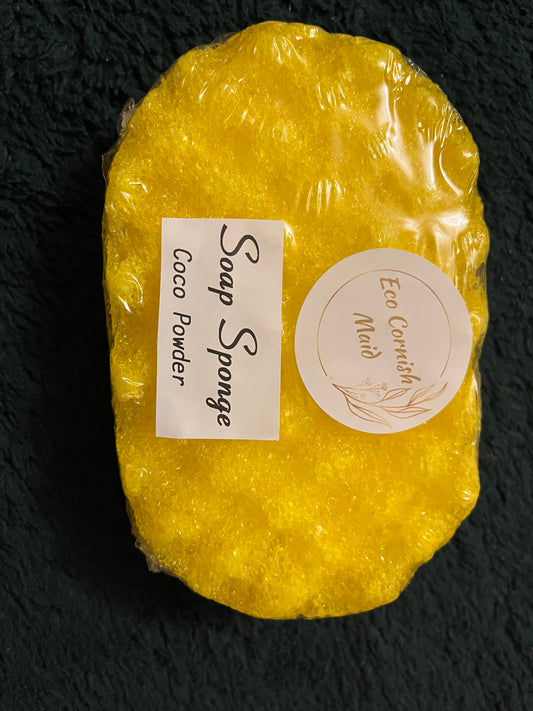 Coco powder soap sponge