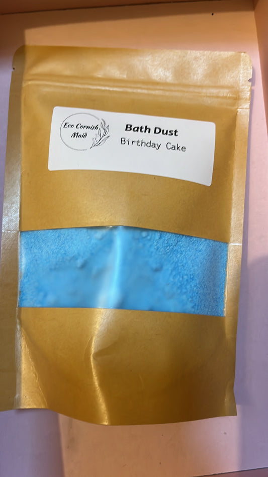 Birthday Cake Bath Dust