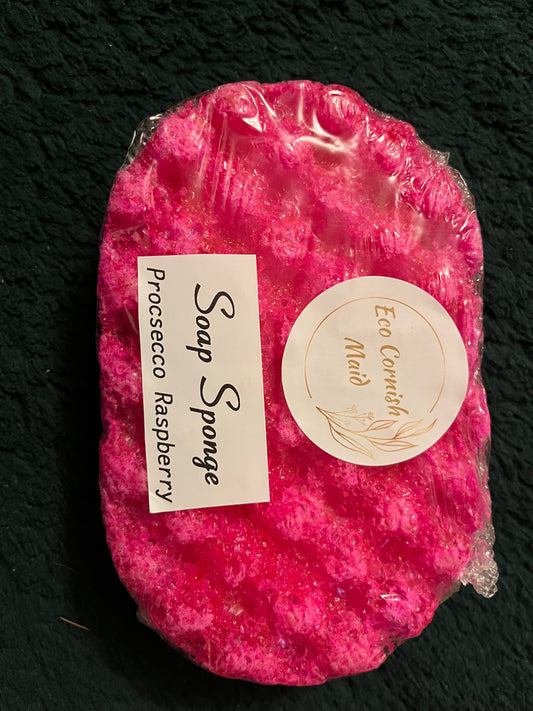Prosecco & Raspberry Soap sponge